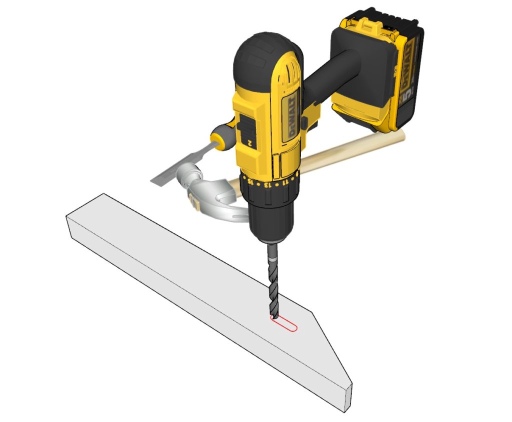 DIY daybed arm rest construction and assembly