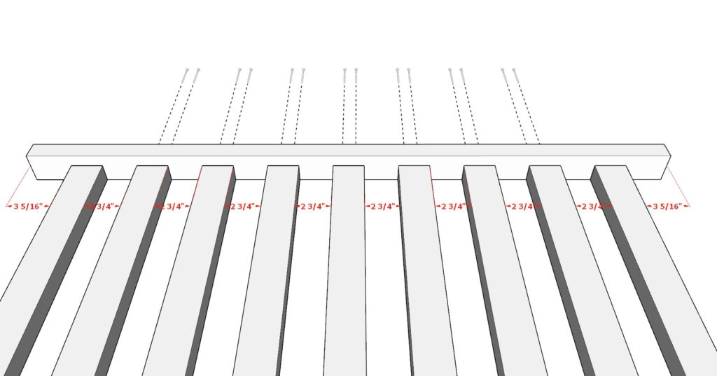 DIY day bed seating platform construction and assembly