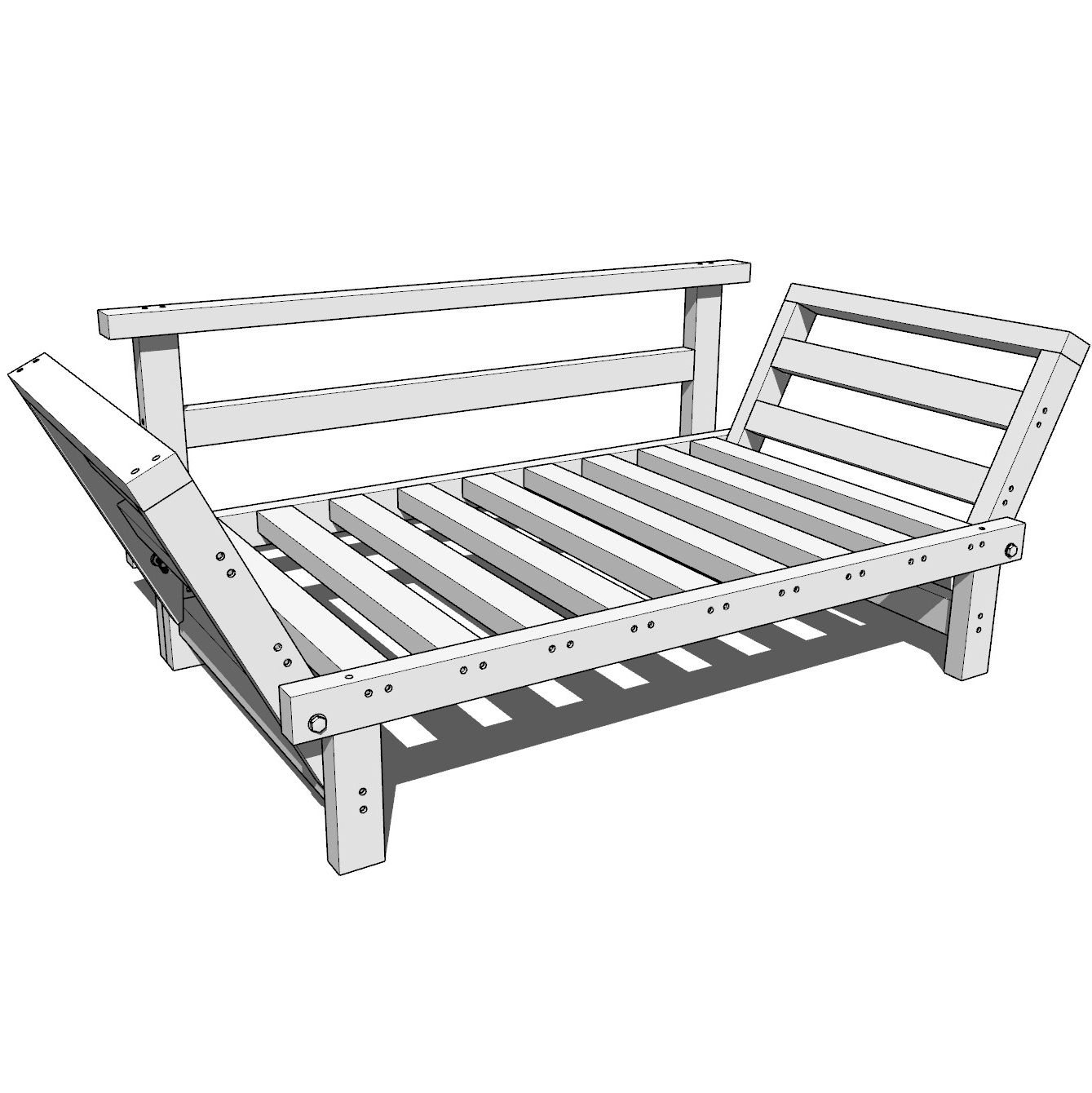 DIY Daybed plan - DIY projects plans
