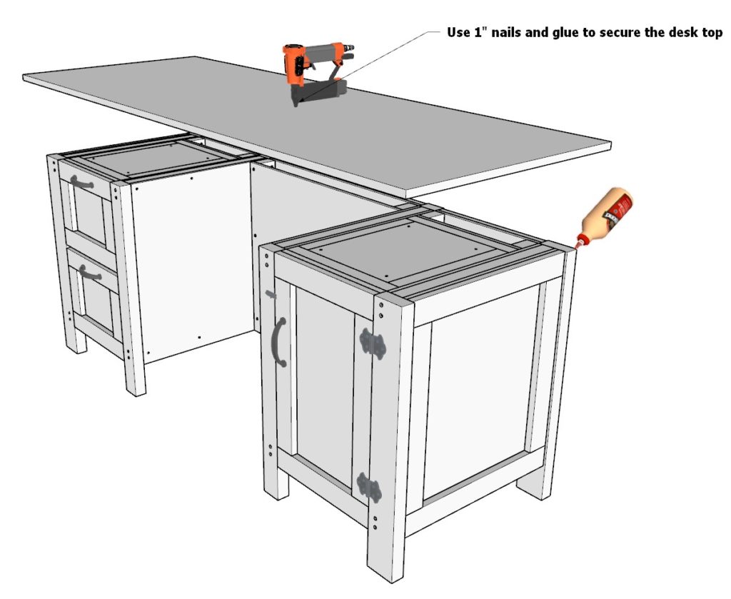 Adding desk top to desk