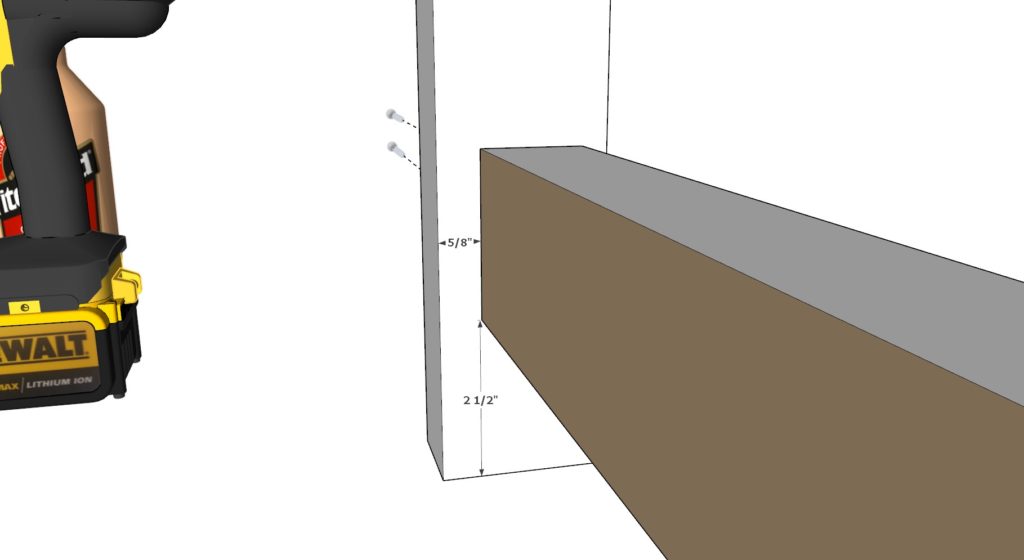 Daybed wooden leg construction and assembly