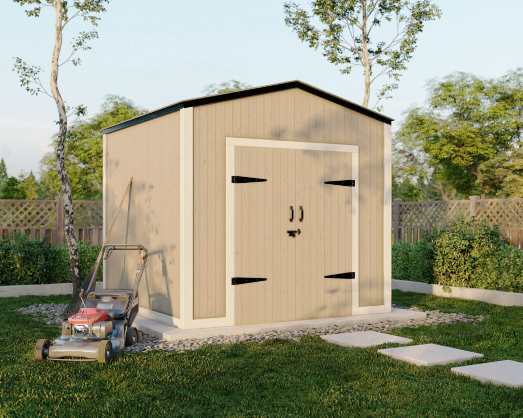 8 ft x 8 ft easy and cheap DIY shed plan
