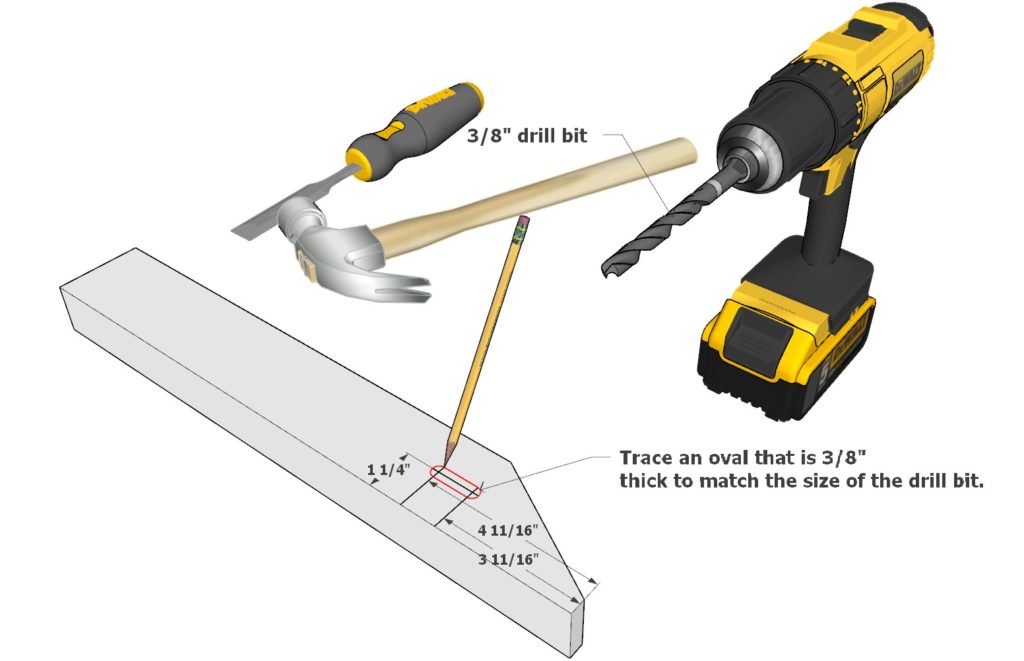 DIY daybed arm rest construction and assembly