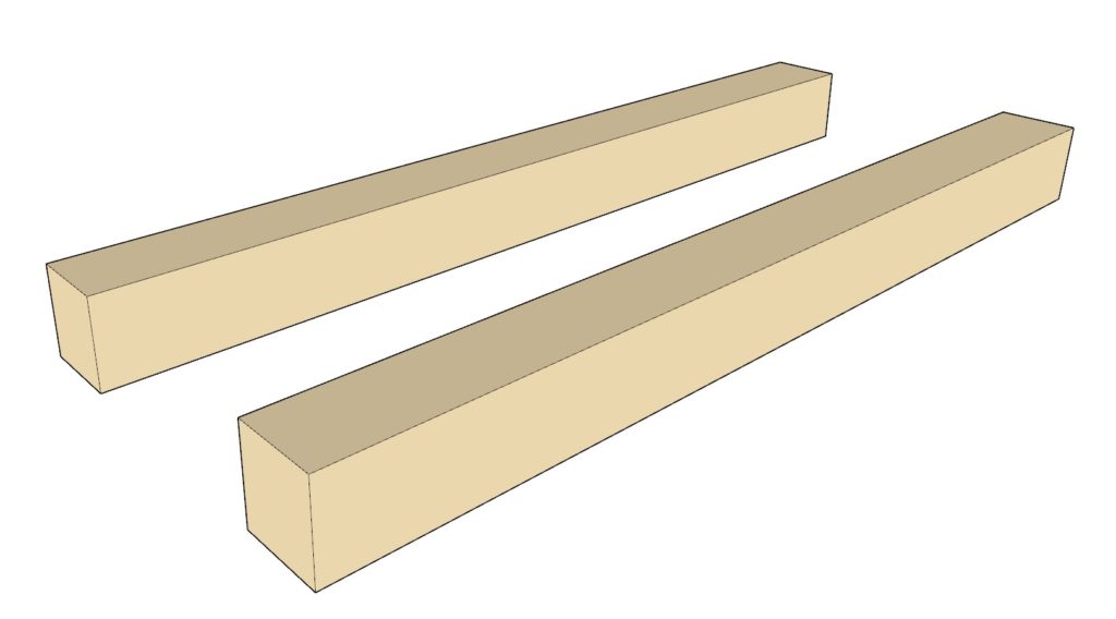 chair legs cut list