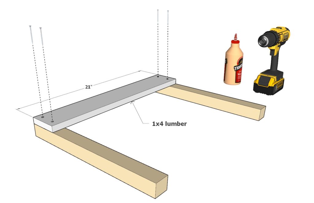 DIY chair frame assembly