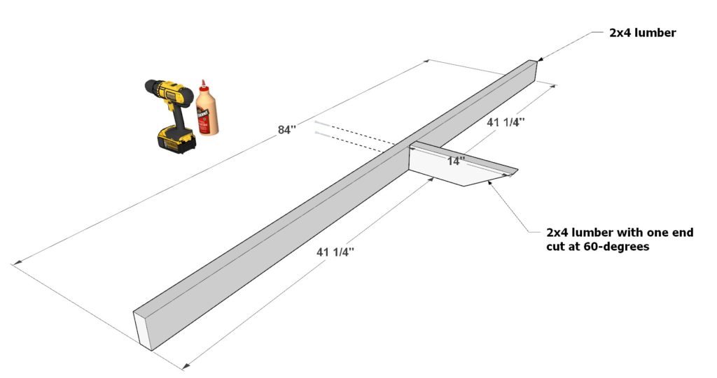 Adding DIY bar top support frame