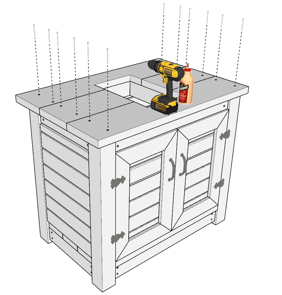 installing sink countertop