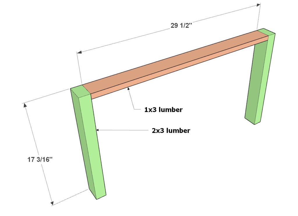 cabinet door frame construction for grill cabinet storage