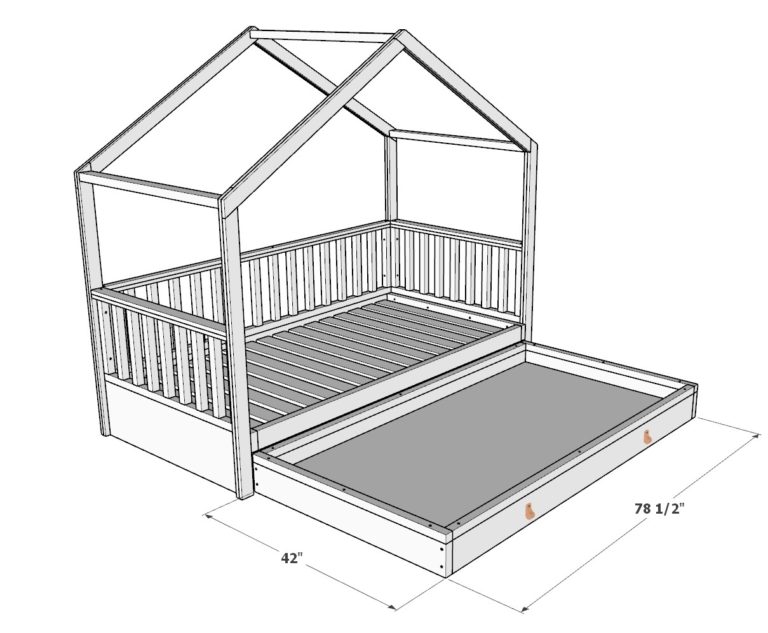 Step-by-Step DIY Guide: Building a Montessori House Bed for Your Child ...