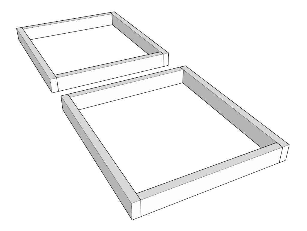 DIY bar frame construction