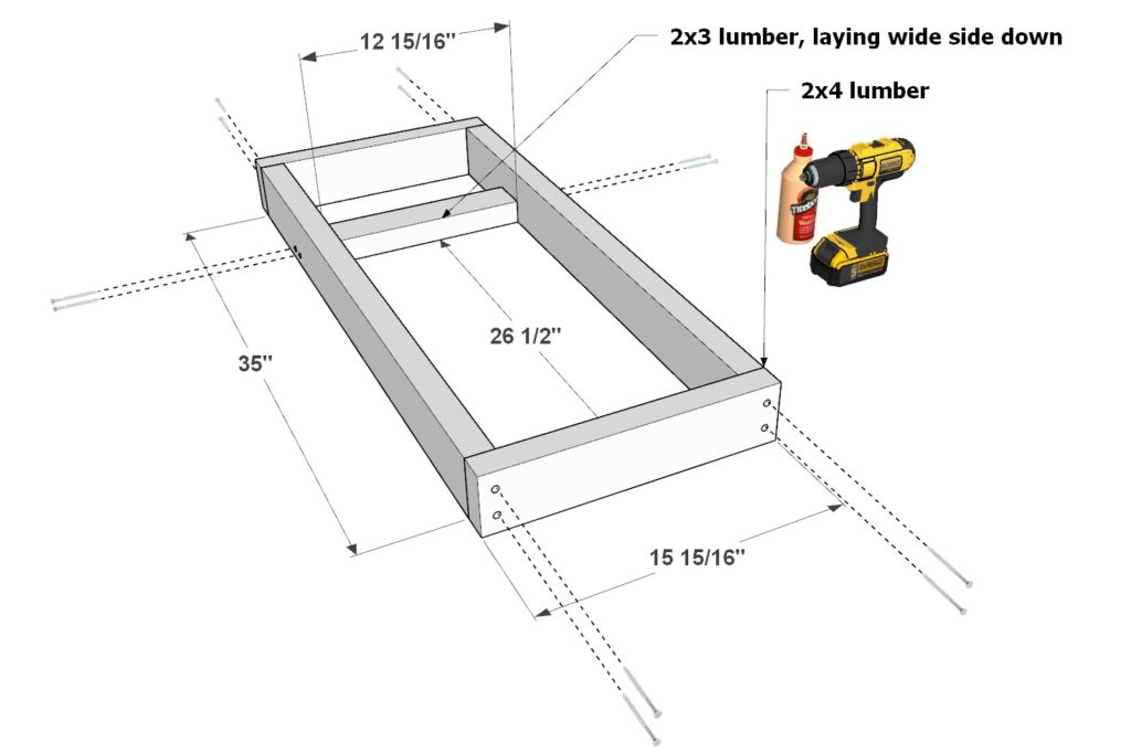 DIY bar frame construction