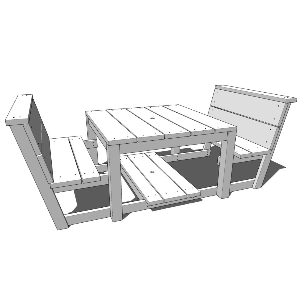 diy picnic table plan