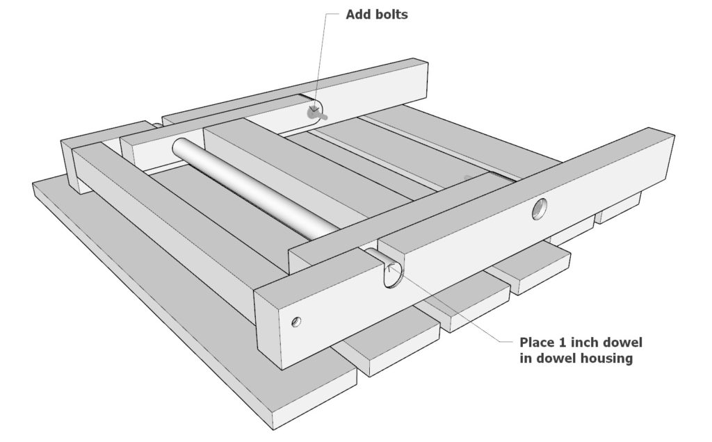 Adding the two back rest components together