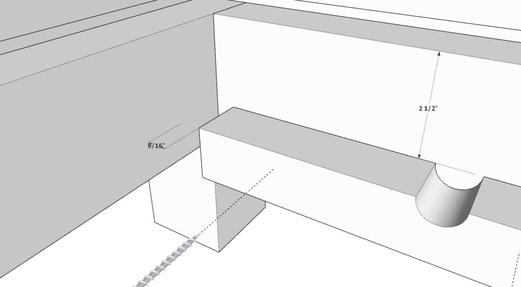 Adding the stopper grooves to back rest support