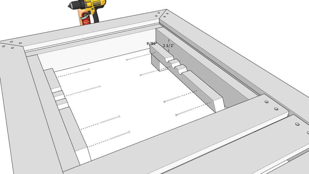 Adding the stopper grooves to back rest support