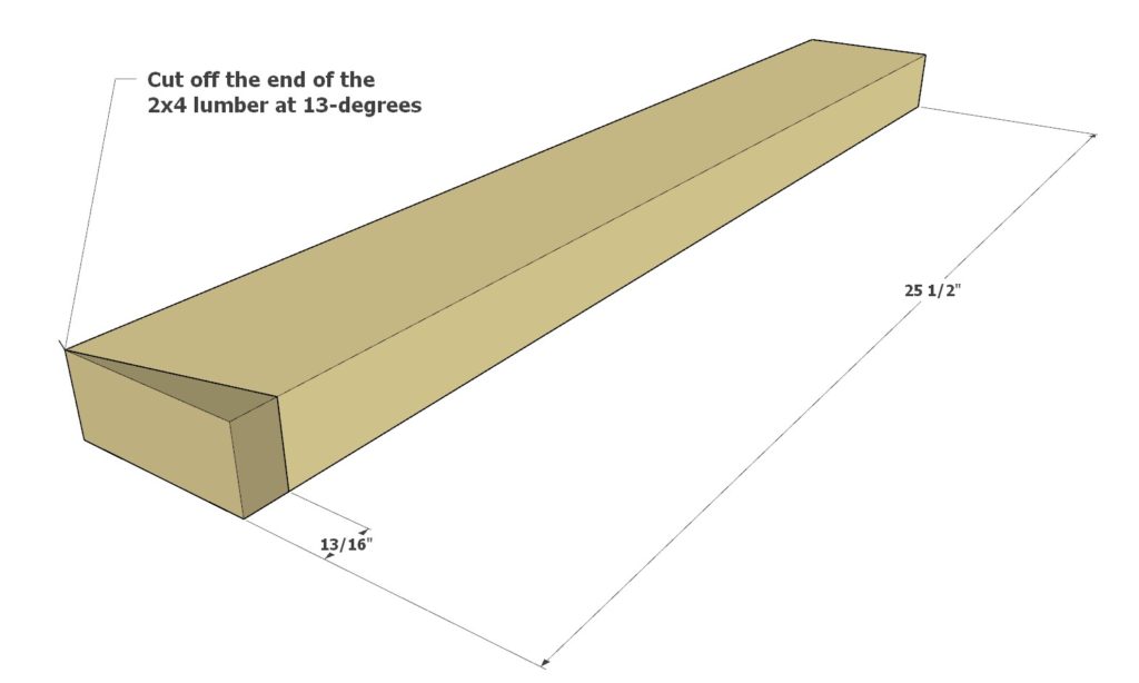 Cutting picnic table seating boards