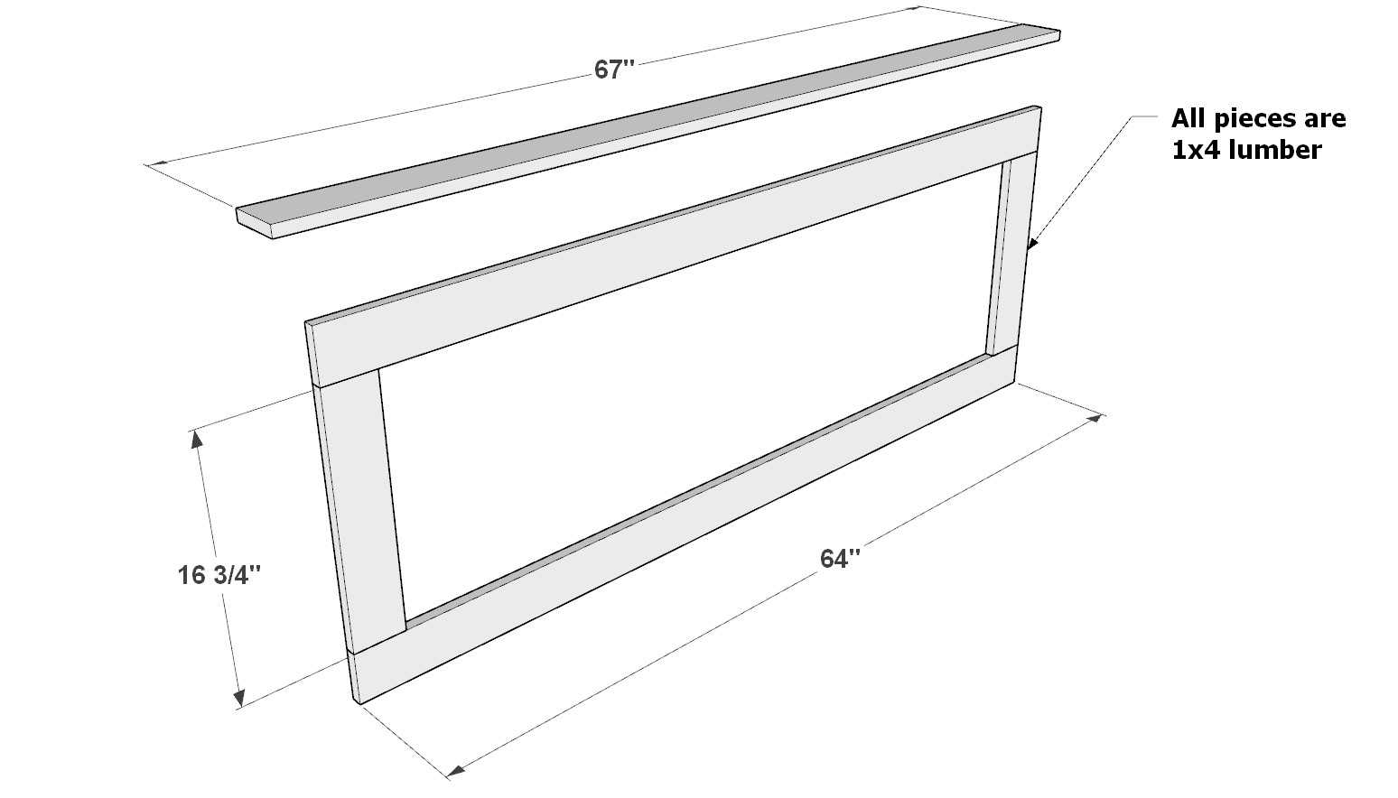 DIY Queen Over Queen Loft Bed Plan Step by Step PDF Guide for Easy