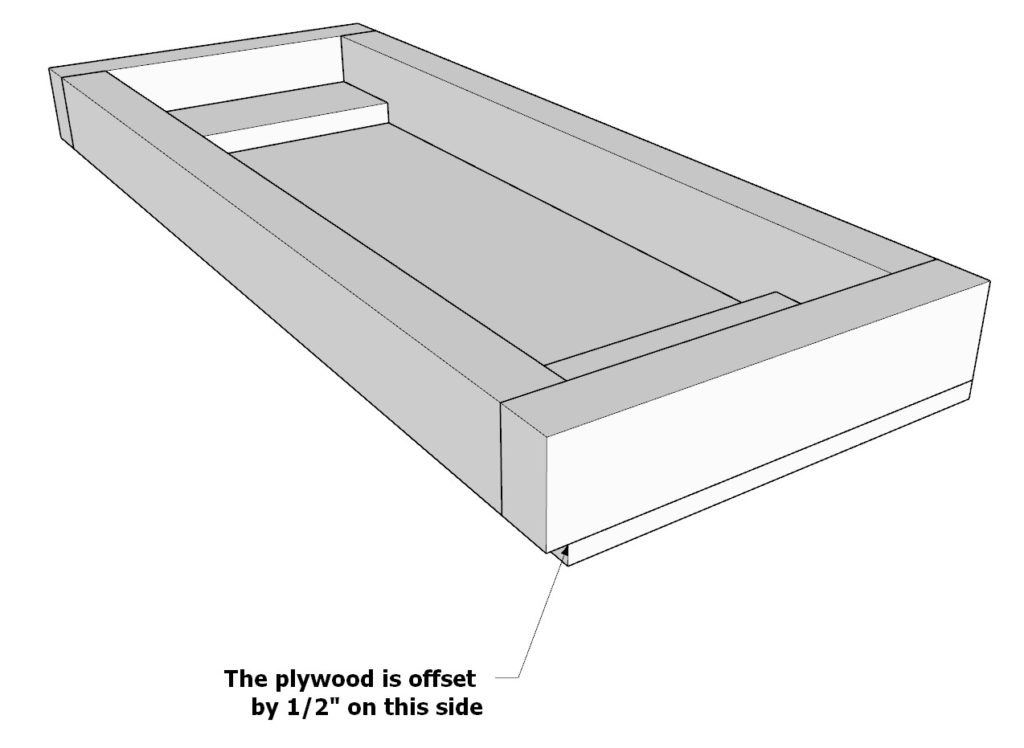 DIY loft bed cubbies wall assembly and installation