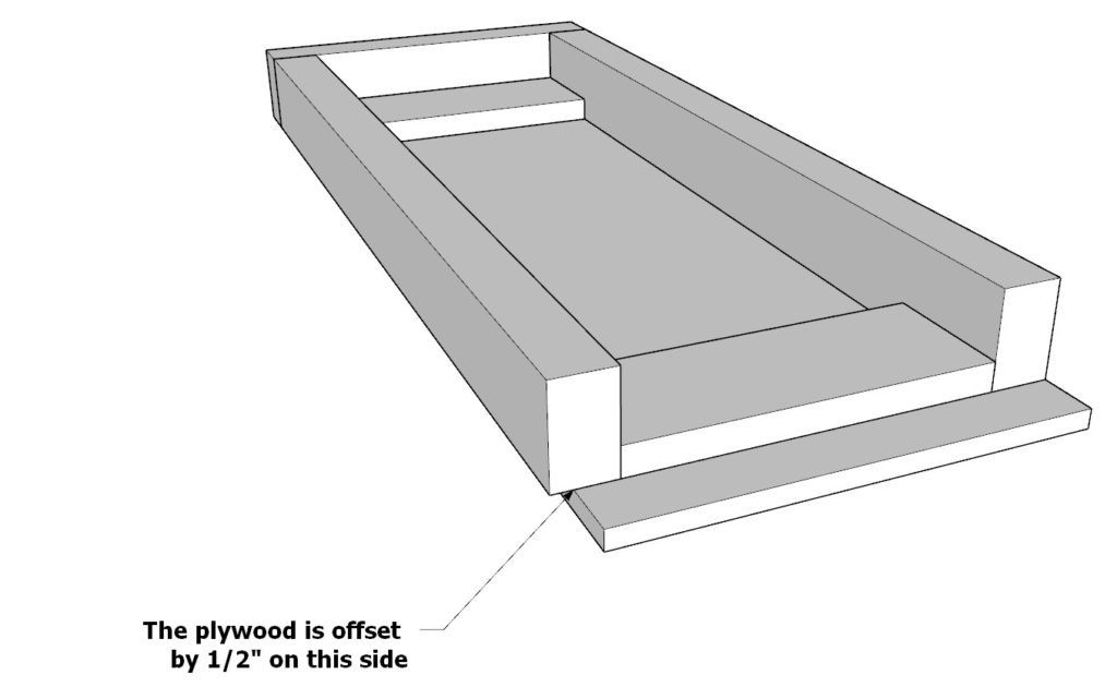 DIY loft bed cubbies wall assembly and installation