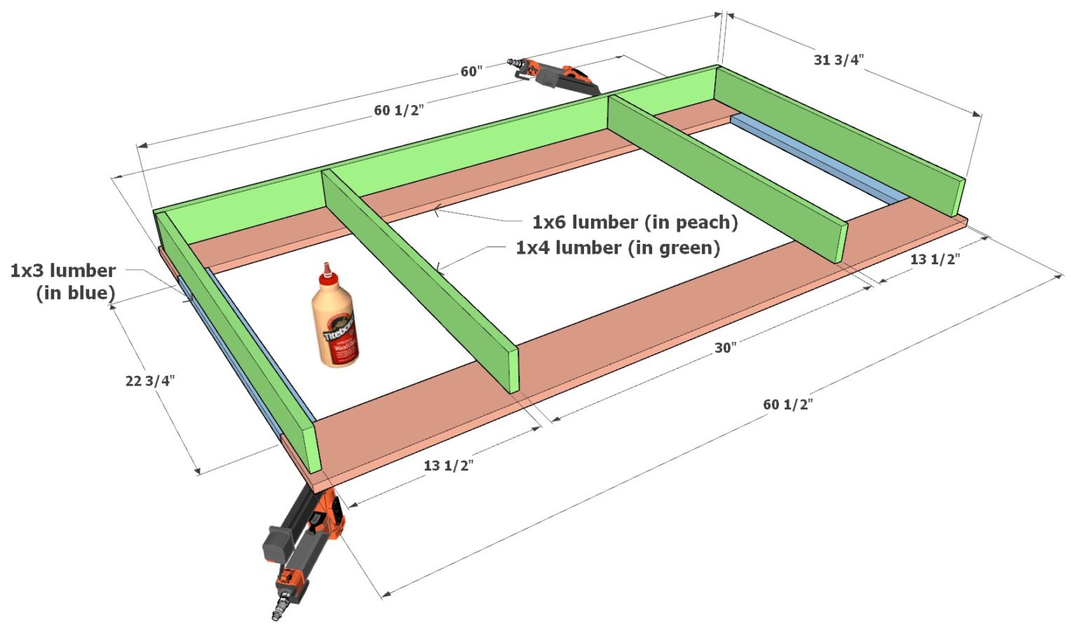 DIY Wooden Desk Plan A StepbyStep Guide to Build a Modern Executive