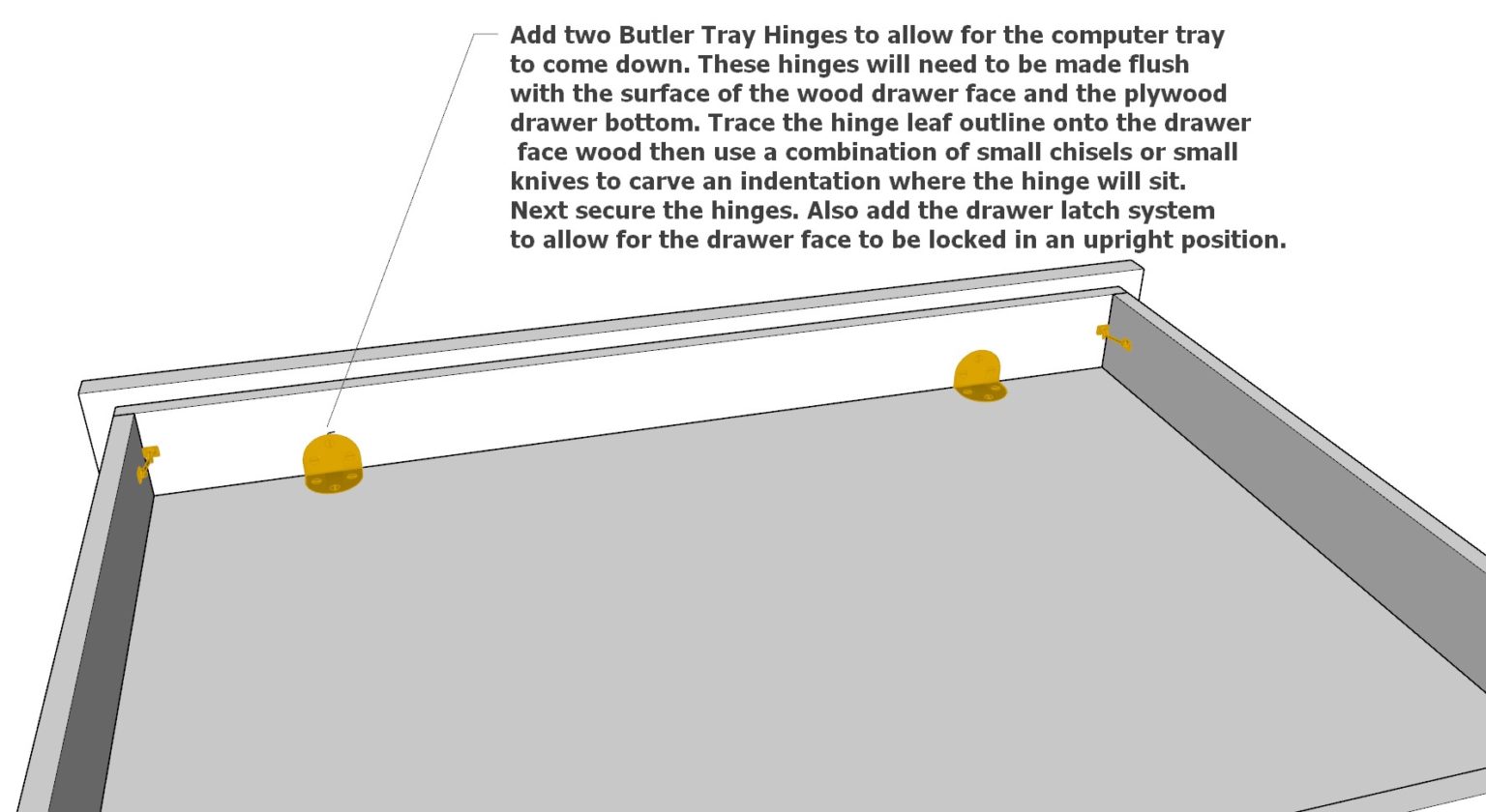 DIY Wooden Desk Plan A StepbyStep Guide to Build a Modern Executive