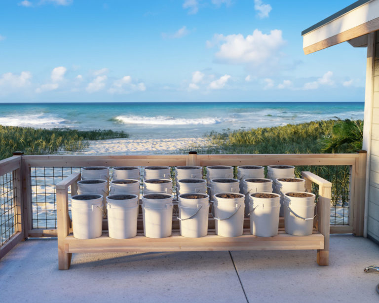 DIY 5Gallon Bucket Garden Stand StepbyStep Woodworking Plan for