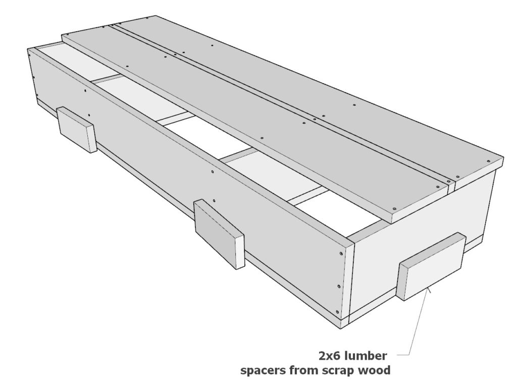 assembling the soda back rest