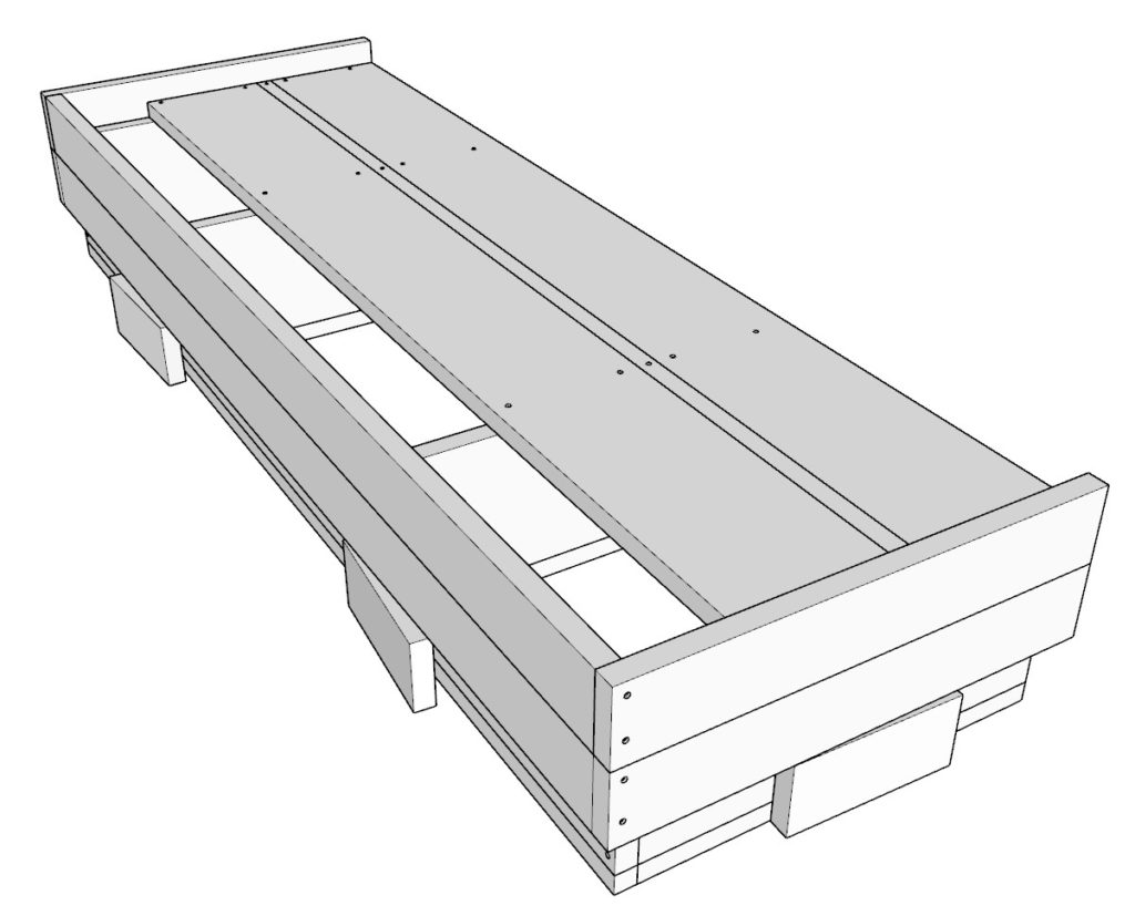 assembling the soda back rest