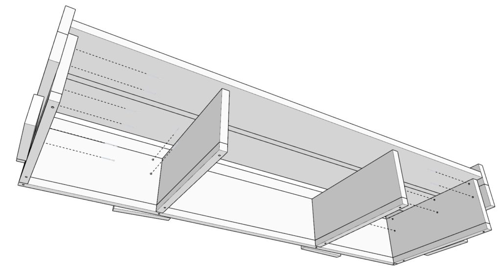 assembling the soda back rest