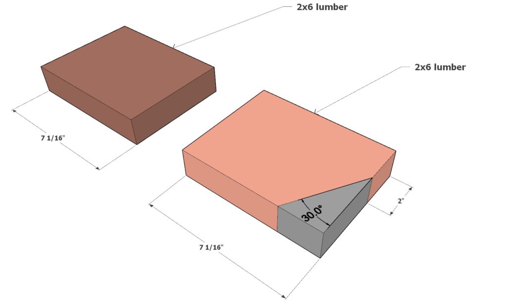 Octagonal wooden picnic seating frame assembly