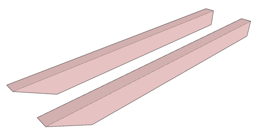 Creating the frame of the IKEA KNAGGLIG wheelbarrow