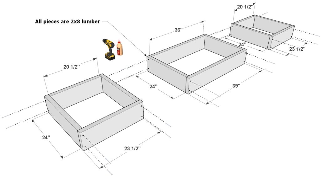 Sofa drawer storage assembly