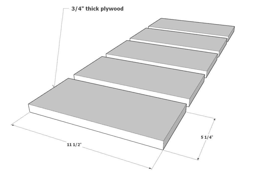 Adding dividers for storage to the Craft table