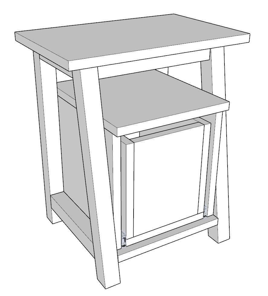 Adding drawer slides to drawer housing