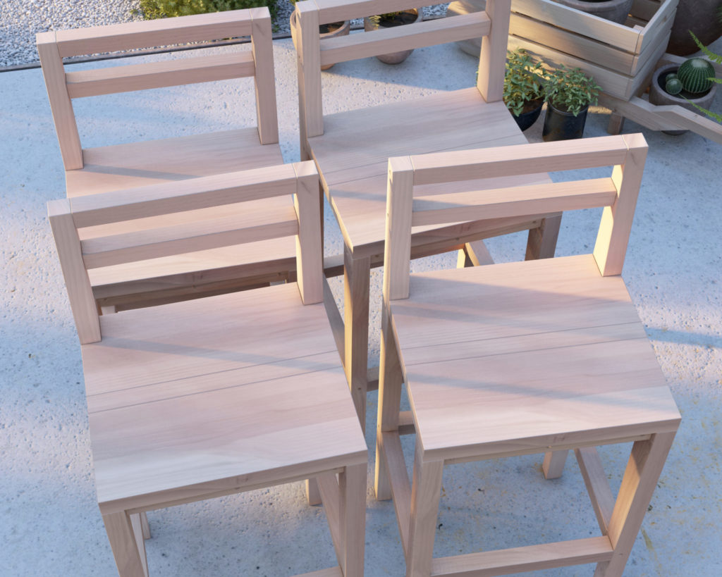 Craft a DIY bar stool using affordable lumber, perfect for beginners looking to enhance their space with stylish, customizable wooden seating.