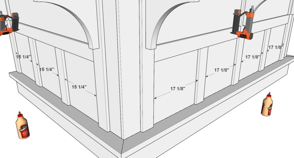 Bar trim installation