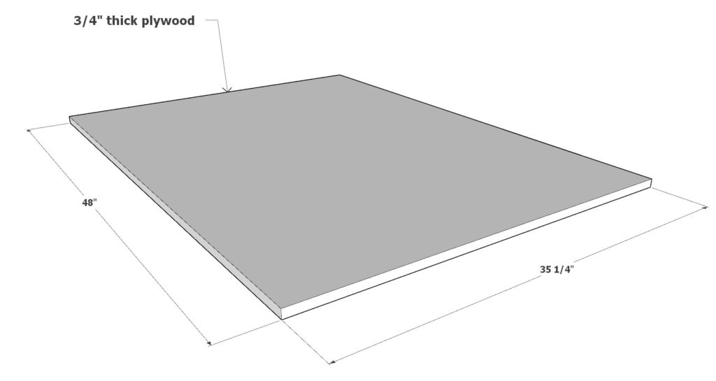 Assembly of the craft table cubbies