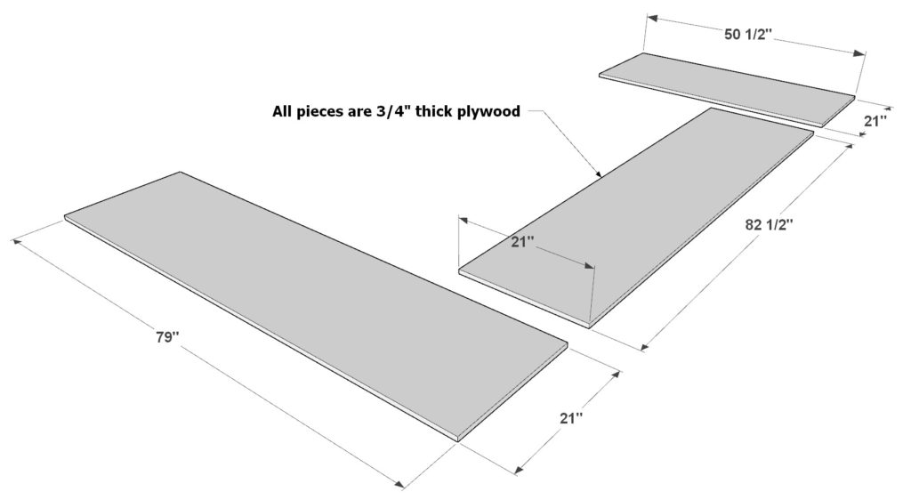 DIY bar top construction and installation