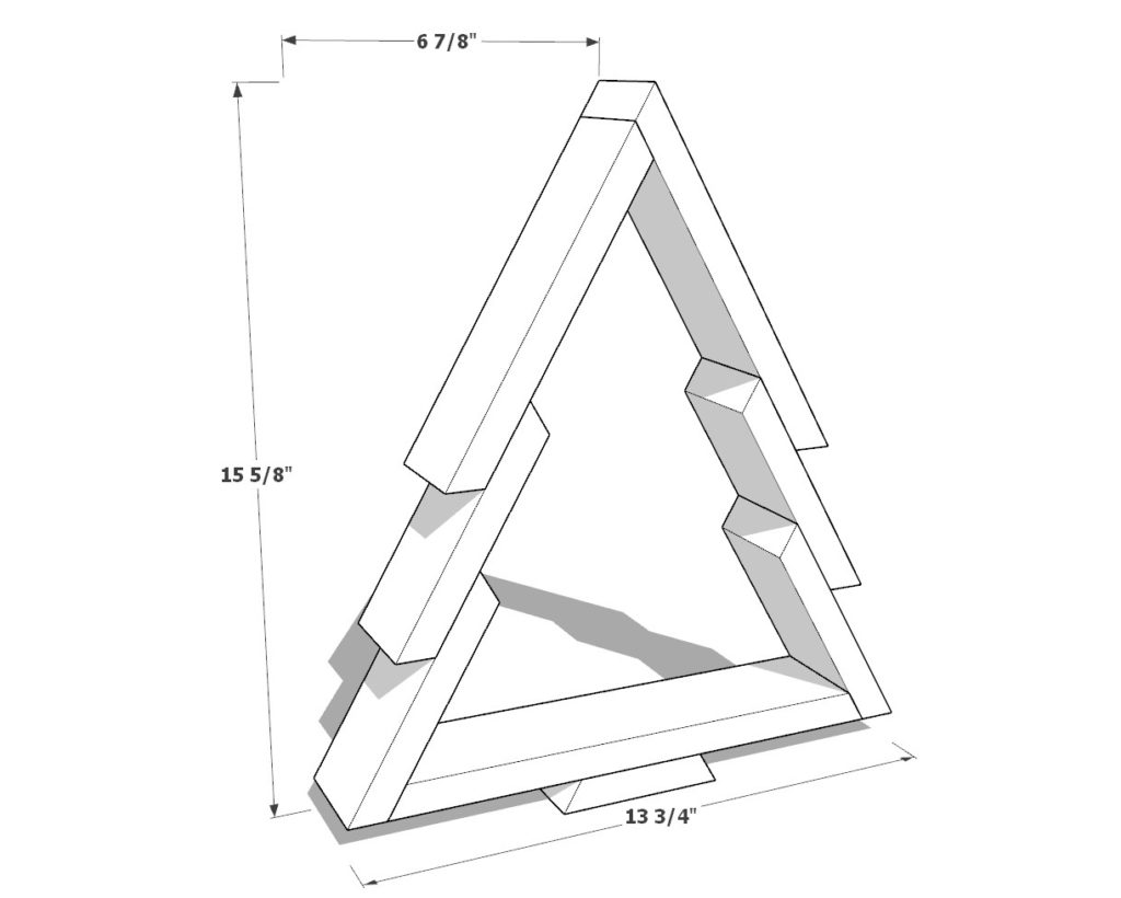 Christmas Tree Plans decor dimensions