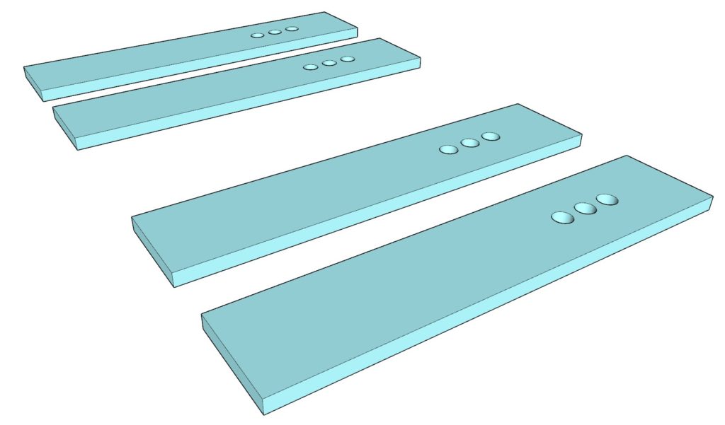 assembly of the desk legs