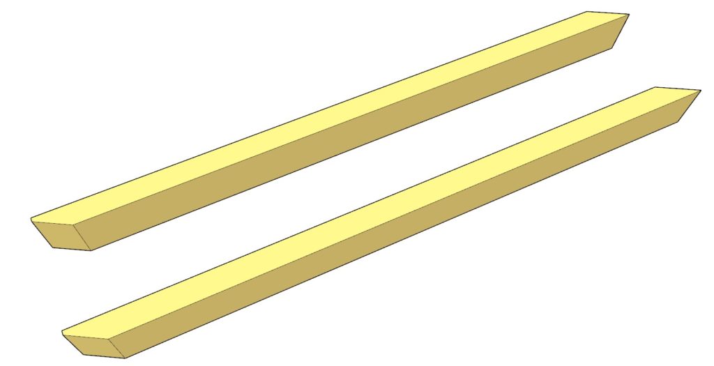 Farmhouse cross brace cut list