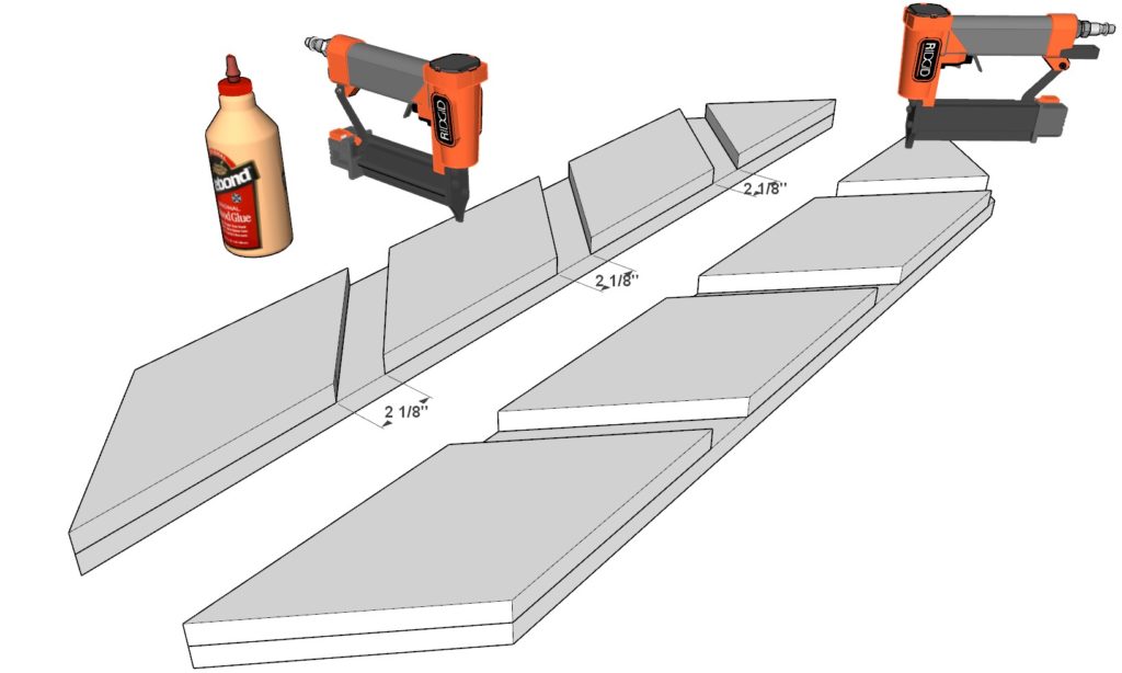 Building the loft bed stairs