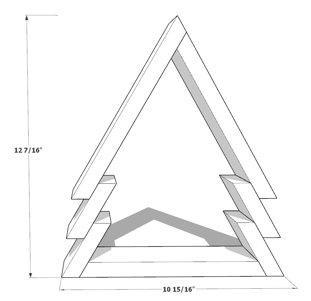 Christmas Tree Plans decor dimensions