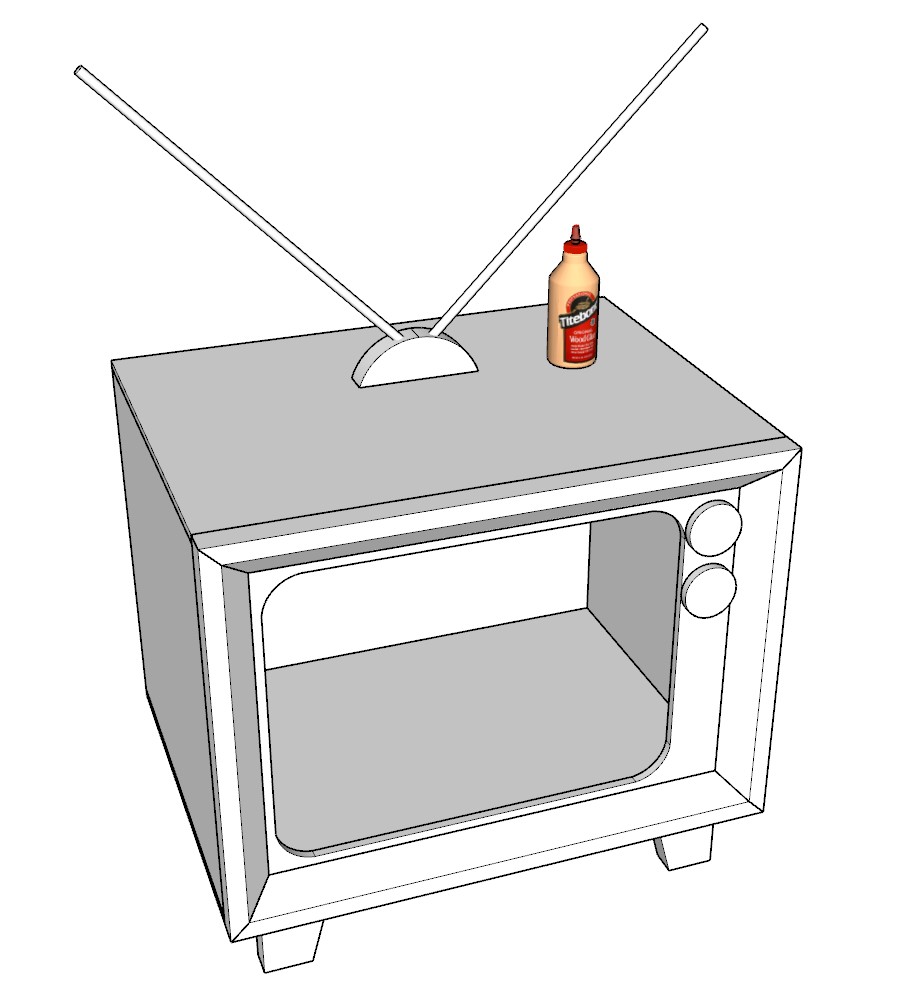 Adding the TV antenna