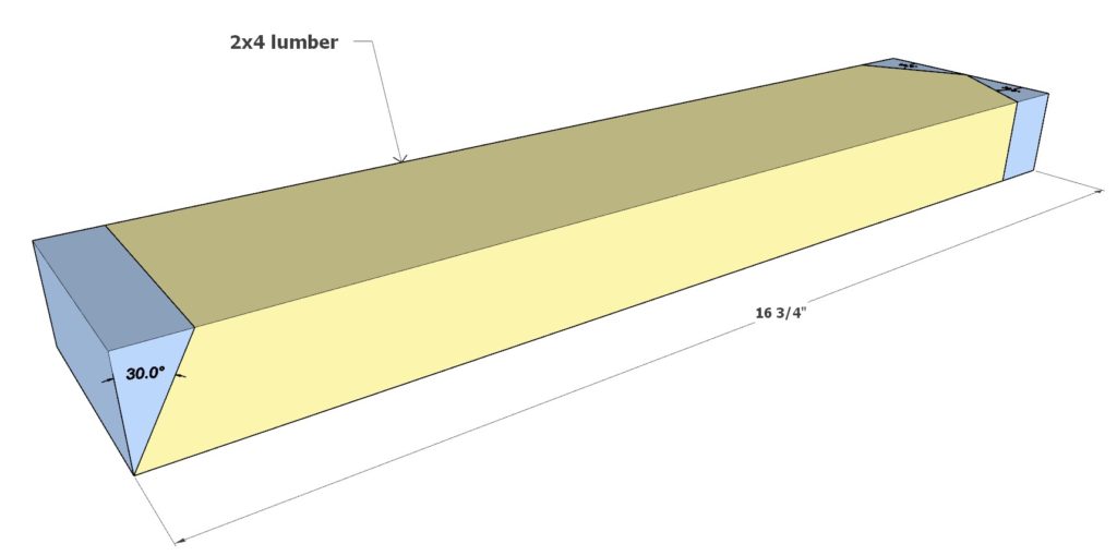 Christmas Tree Tiered Stand cut list