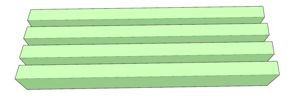 Farmhouse table base cut list