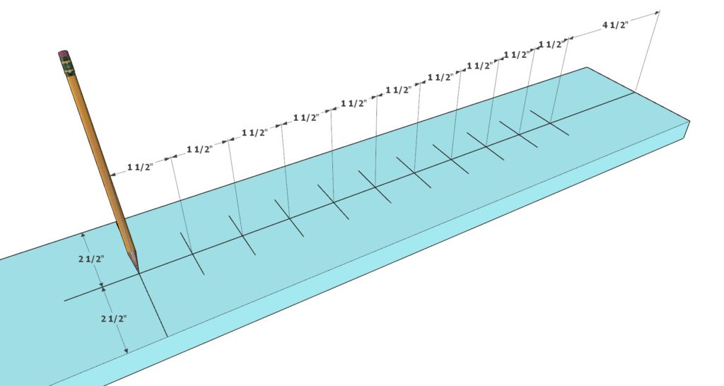 construction and assembly of the desk leg mount