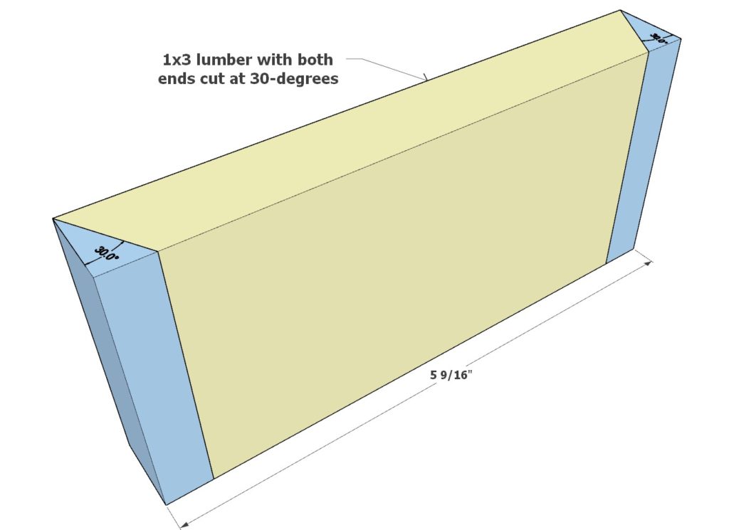 Christmas Tree lumber cut list