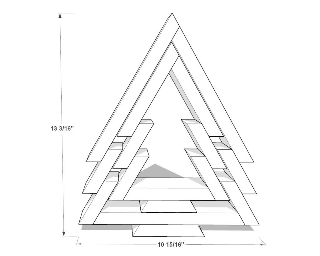 Beginner-Friendly DIY Nested Christmas Trees Plan - Image 9