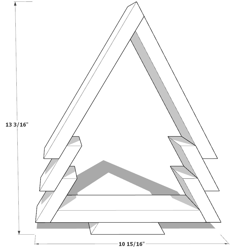 Christmas Tree Plans decor dimensions